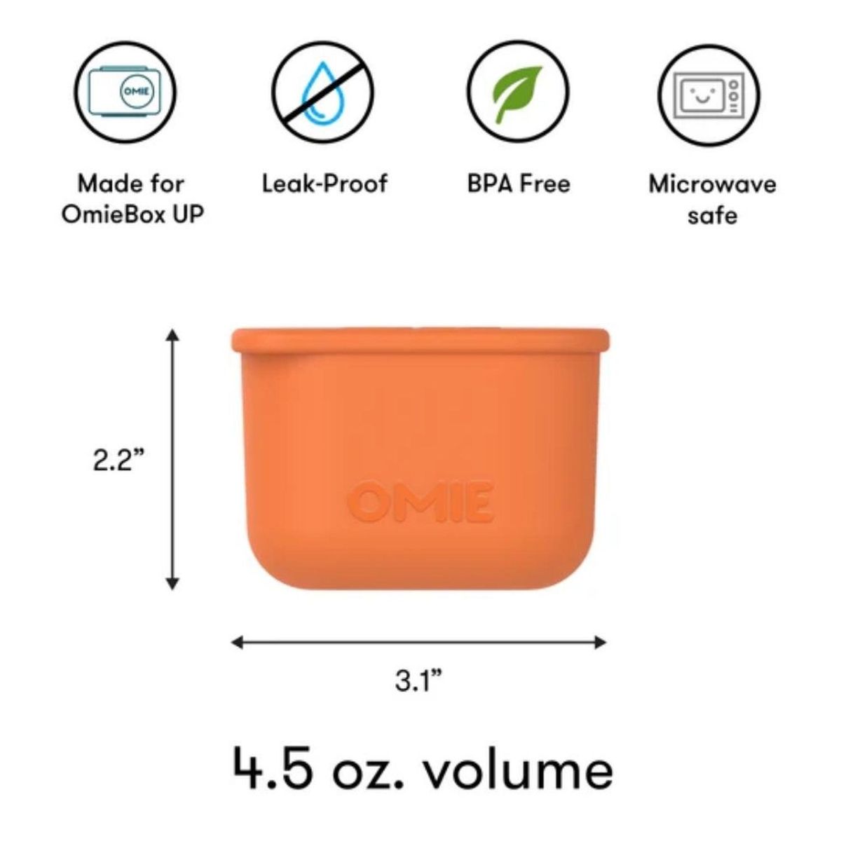 OMIE - Set x2 Omie Dip UP - Azul y Naranja