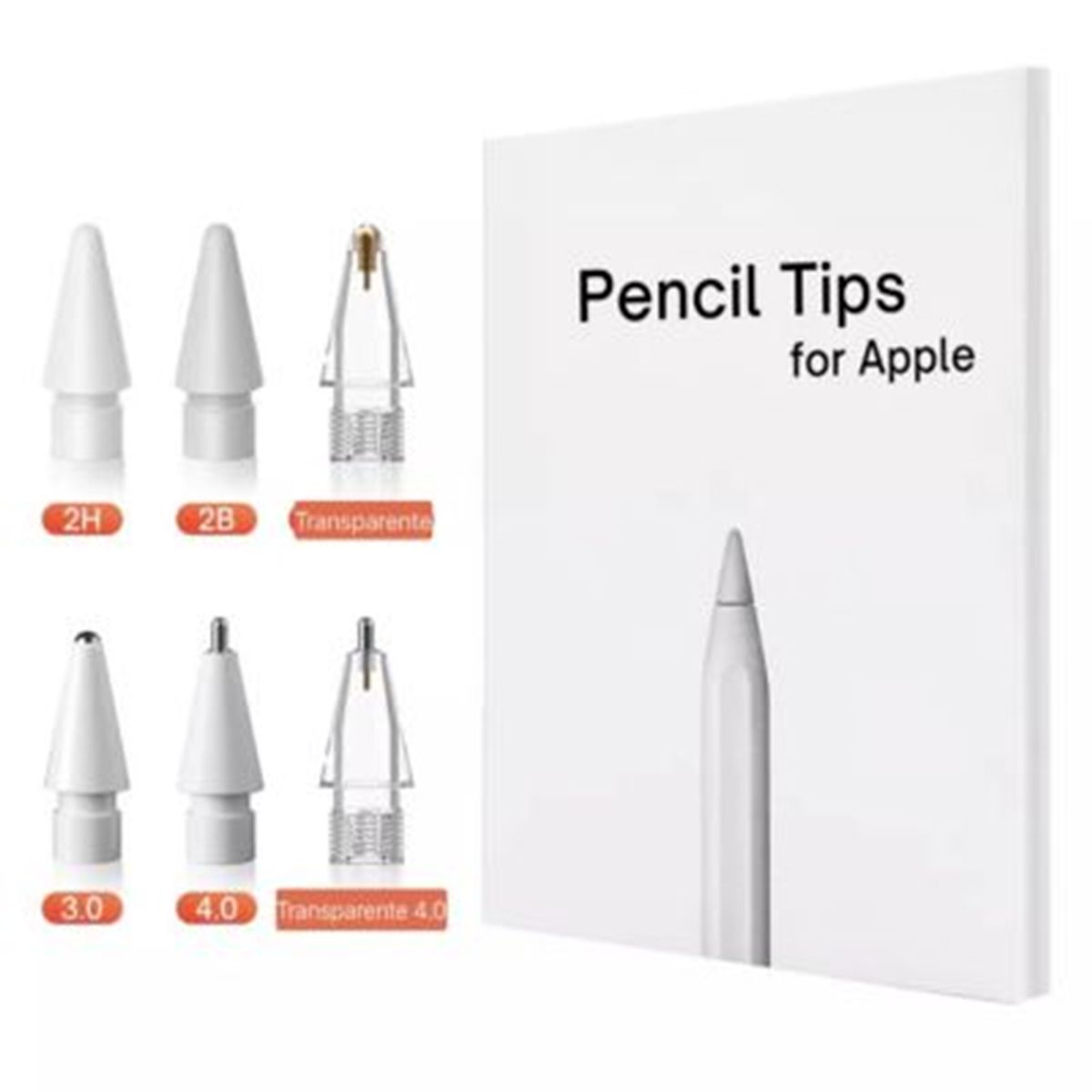 GENERICO - Apple Pencil - Puntas de Repuesto