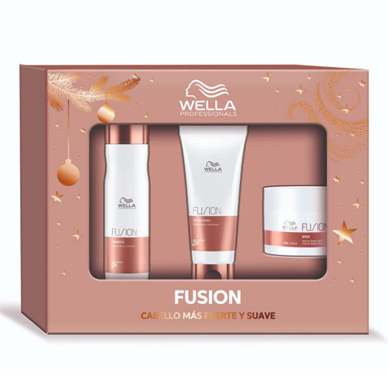 WELLA - TRIPACK WELLA FUSION SH 250ML + MASK 150ML + COND 200ML