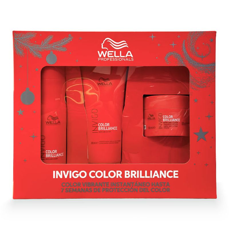 WELLA - TRIPACK WELLA COLOR BRILLIANCE SH 250ML + MASK 150ML + COND 200ML