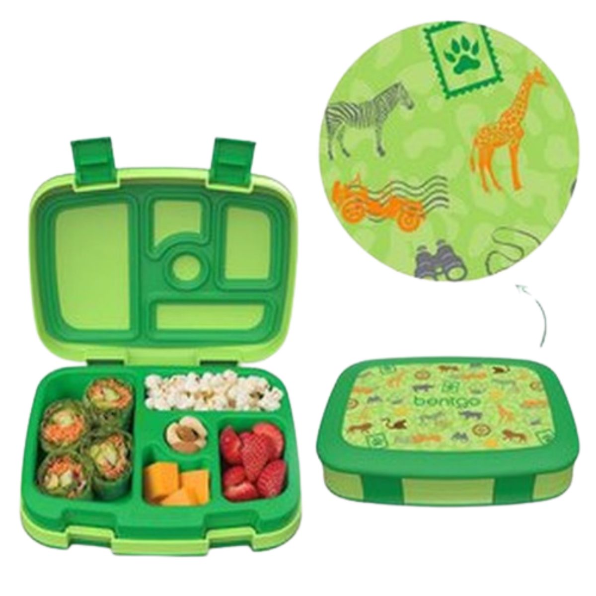 BENTGO - Lonchera Bentgo Kids Lunch Box - Animalitos de la Selva