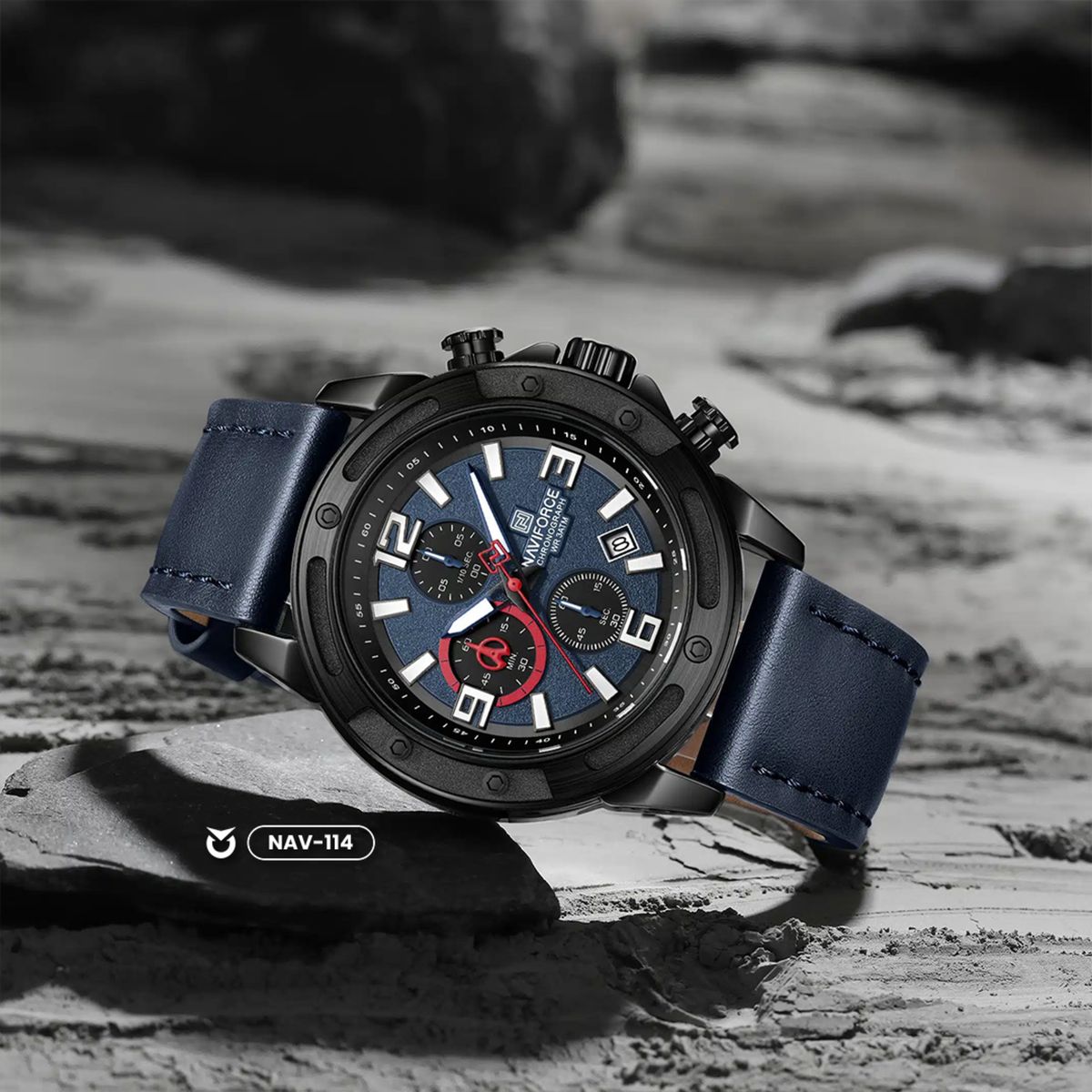 NAVIFORCE - RELOJ NAVIFORCE NF 8074 ORIGINAL AZUL - NAV-114