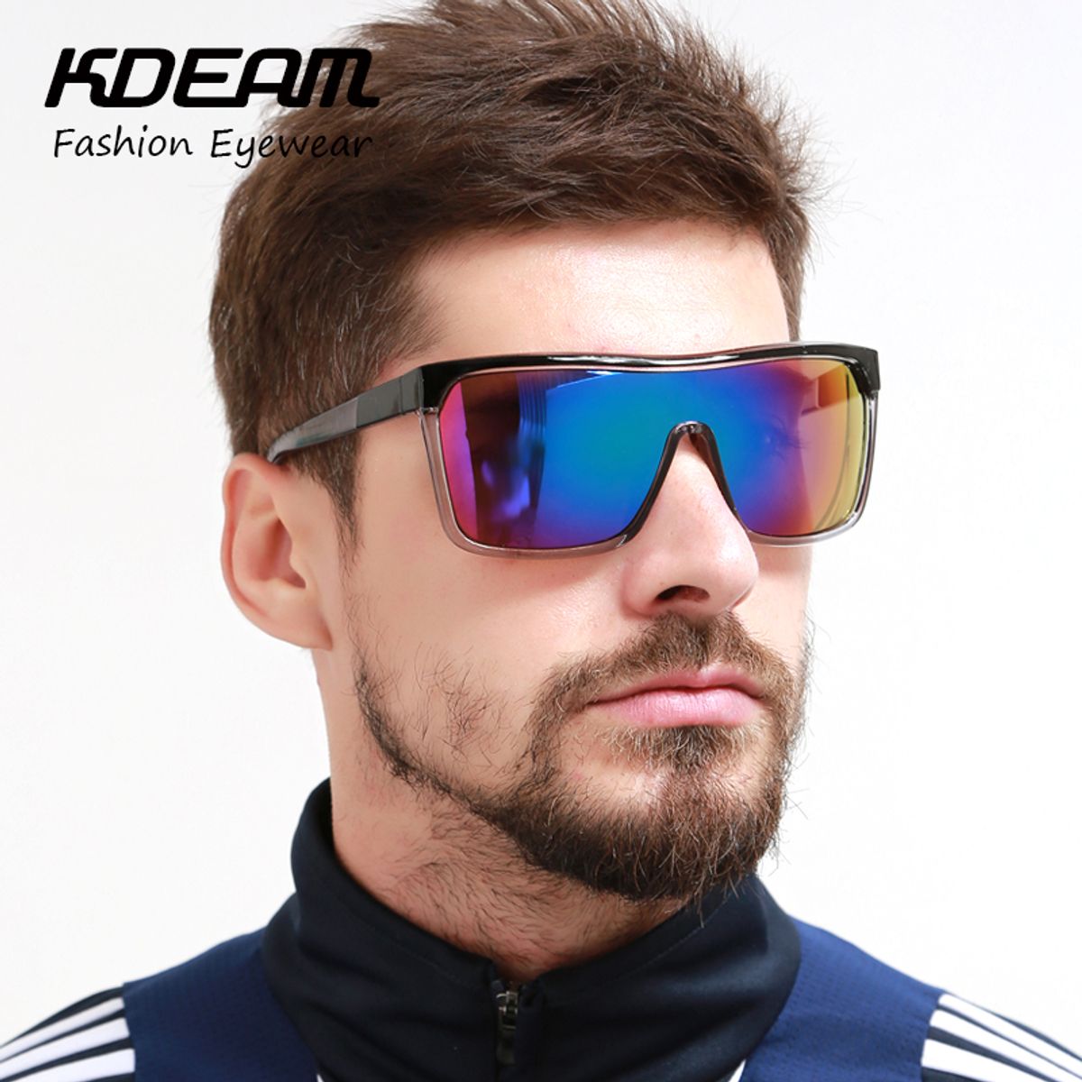 GENERICO - LENTES DE SOL MARCA KDEAM - AZUL - B1KD802-C3