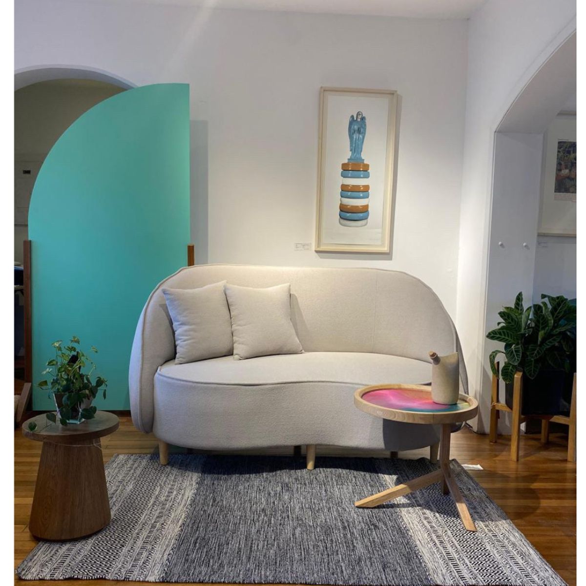 GENERICO - Alfombra Decoghar IC 14491 Kilim Dk Grey 120 x 180 cm