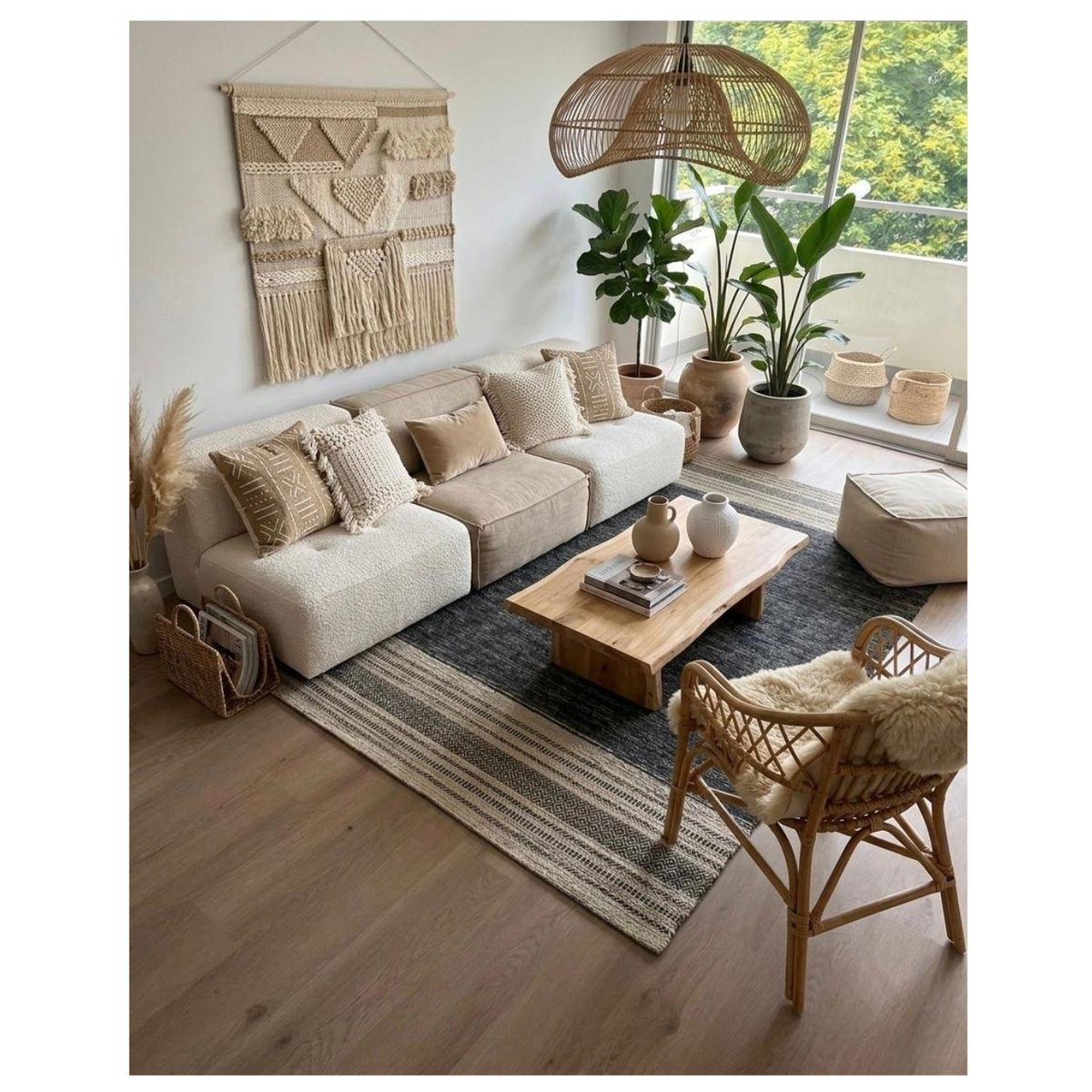 GENERICO - Alfombra Decoghar IC 14491 Kilim Dk Grey 150 x 210 cm