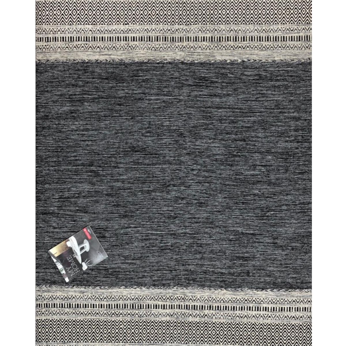 GENERICO - Alfombra Decoghar IC 14491 Kilim Dk Grey 150 x 210 cm