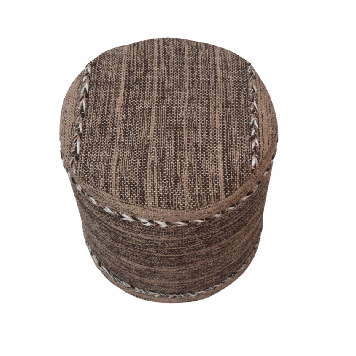 GENERICO - PUFF KELIM DECOGHAR IC 14492 BROWN - 40 x 40 cm