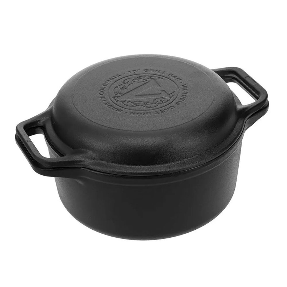 VICTORIA - Olla Hierro Fundido Esmaltado 5 . 7L Tipo Horno Holandés