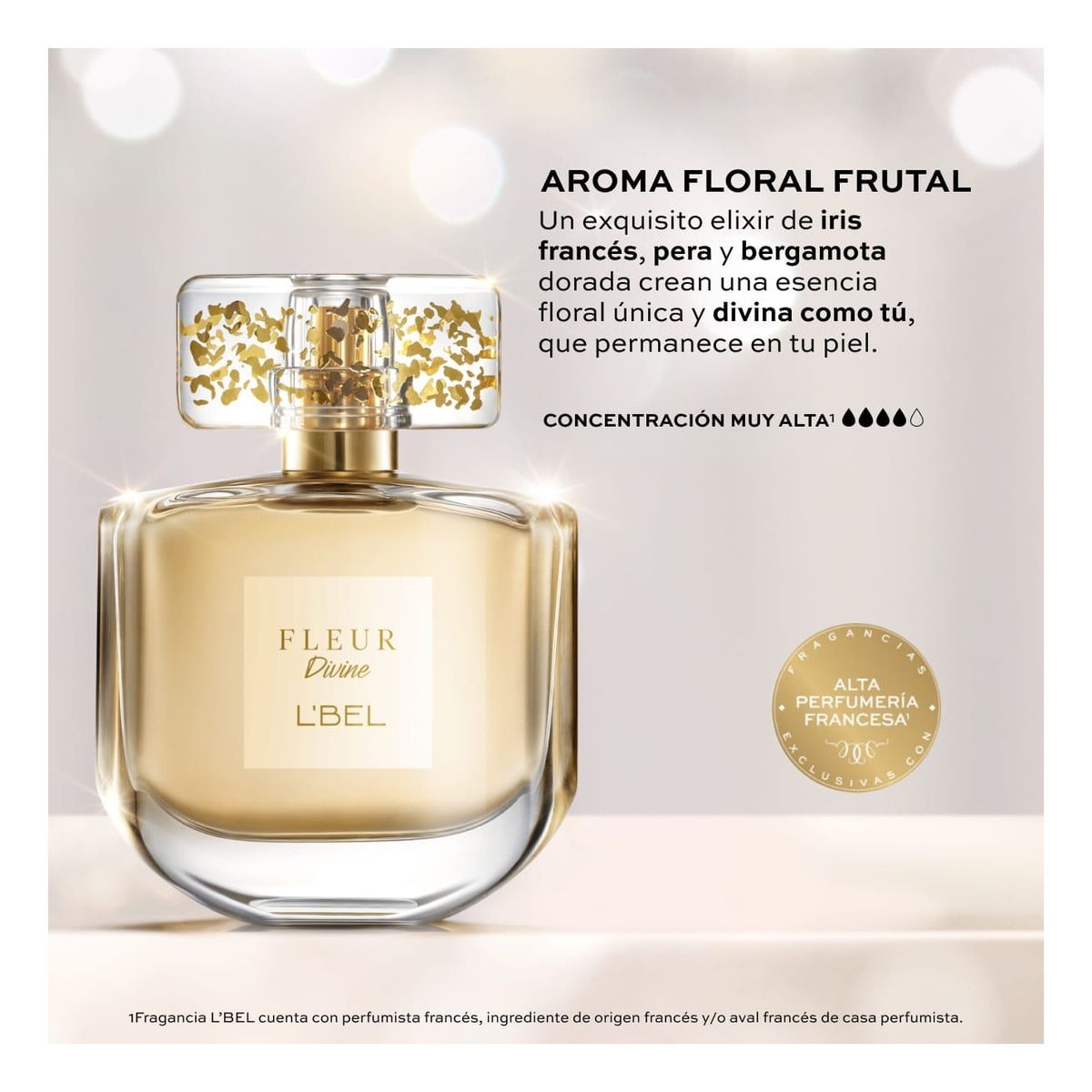 LBEL - Perfume FLEUR  DIVINE L'BEL  spray 50ml