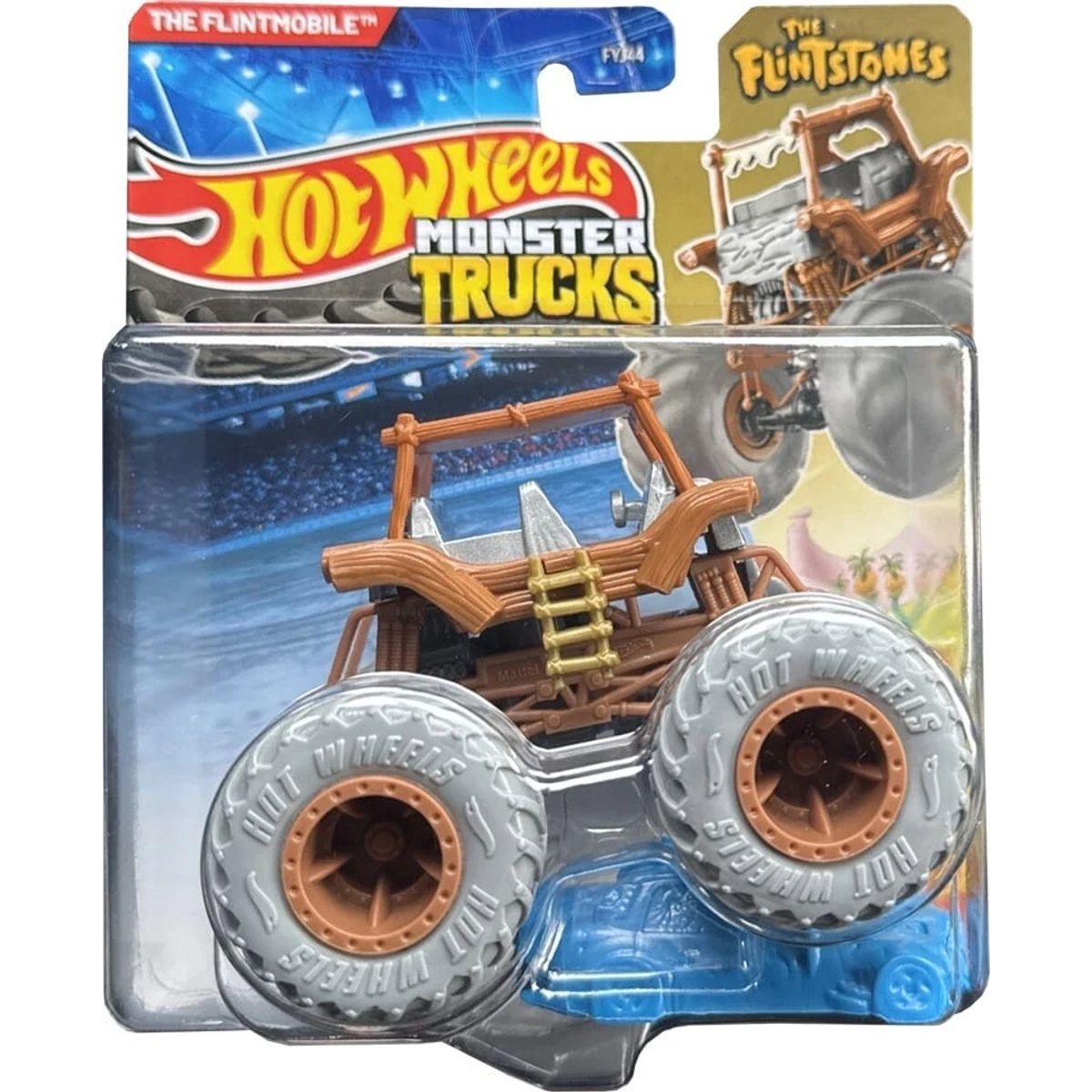 HOT WHEELS - Hot Wheels Monster Trucks Picapiedra Flintstones Flintmobile