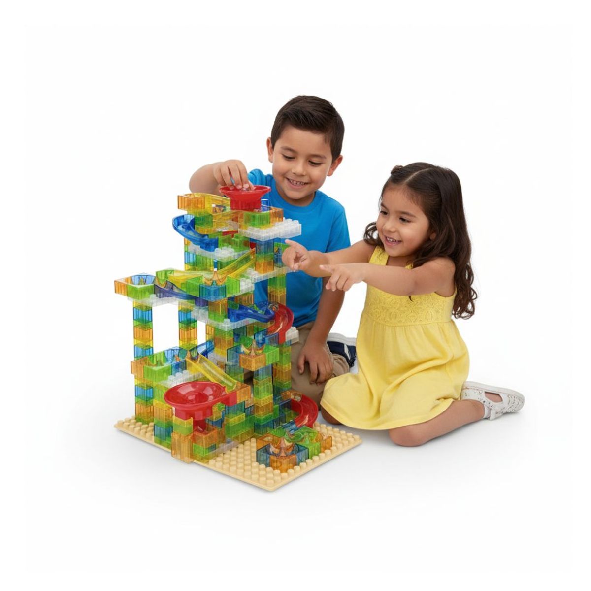 GENERICO - Pista Canicas 306 Pcs Juguete Didáctico Lógica STEM