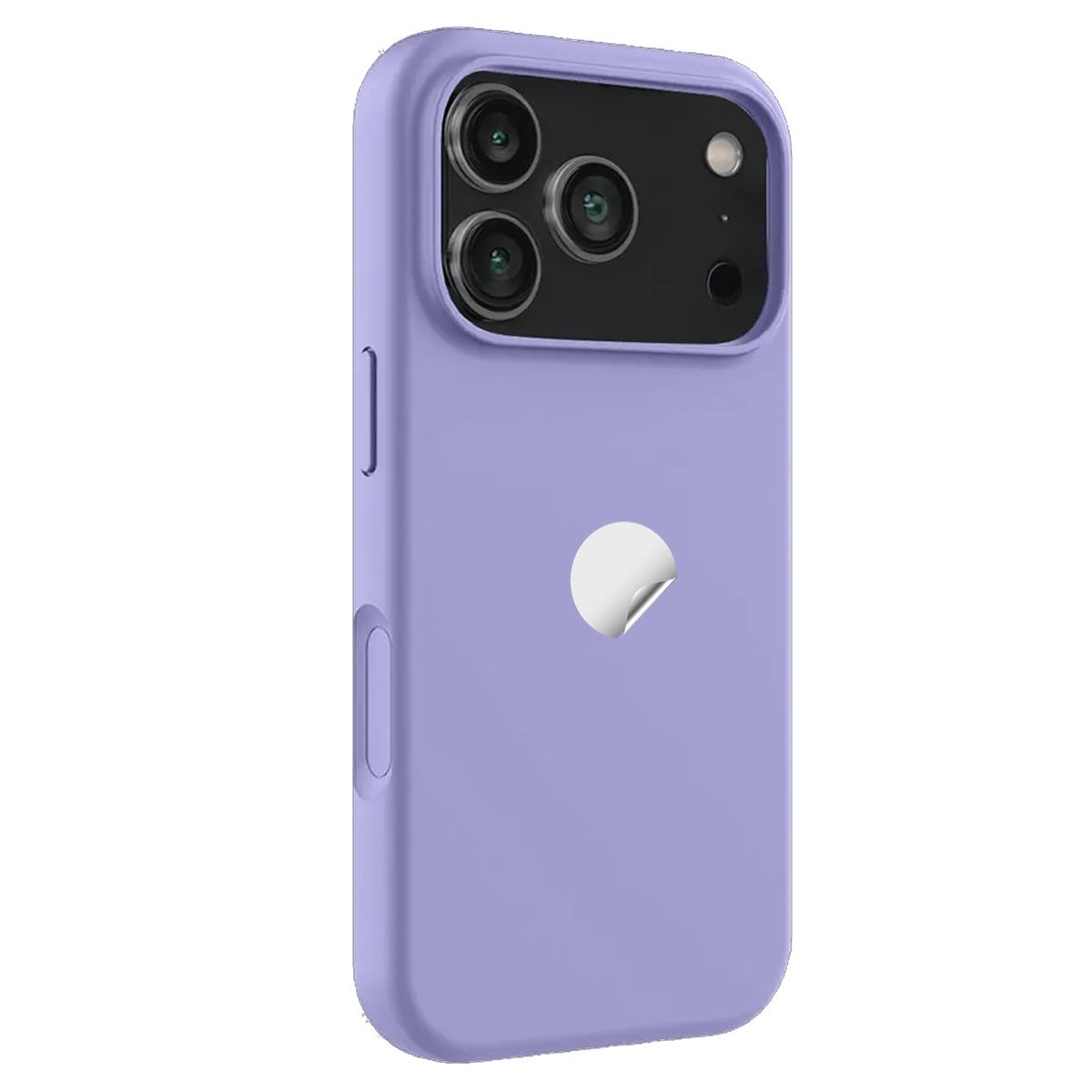 GENERICO - Case Protector Silicone Compatible con iPhone 17 Pro Max Morado