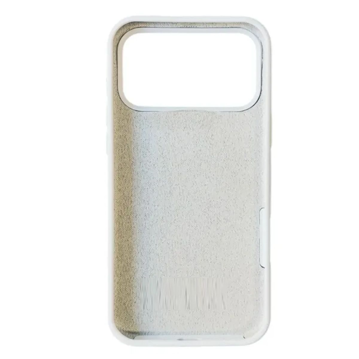 GENERICO - Case Protector Silicone Compatible con iPhone 17 Pro Max Blanco