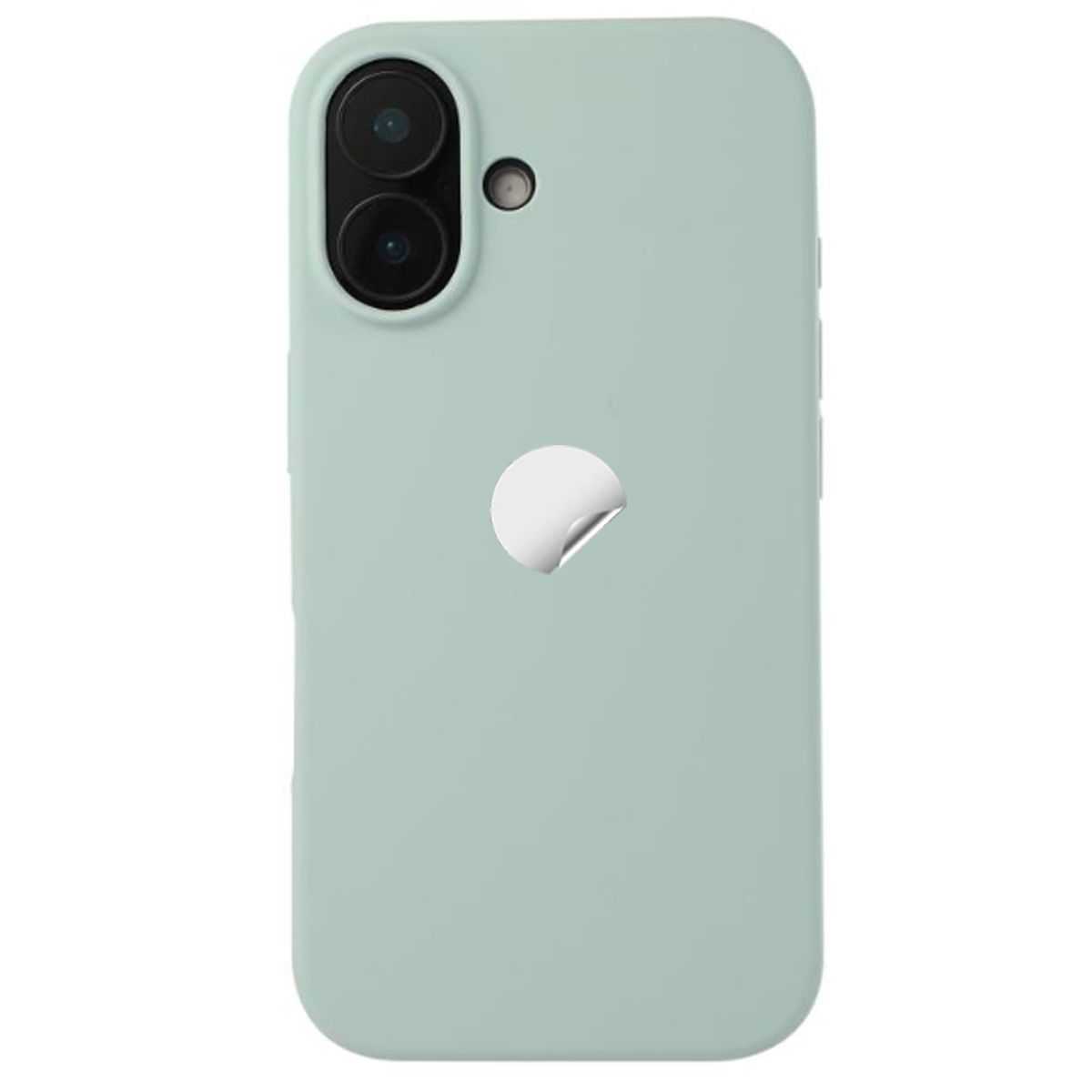 GENERICO - Case Protector Silicone Compatible con iPhone 17 Menta