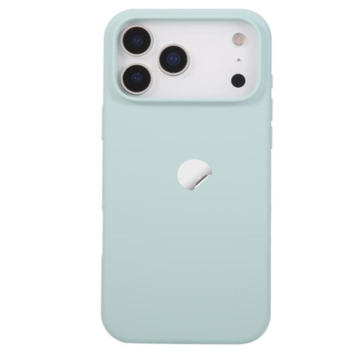 GENERICO - Case Protector Silicone Compatible con iPhone 17 Pro Max Menta
