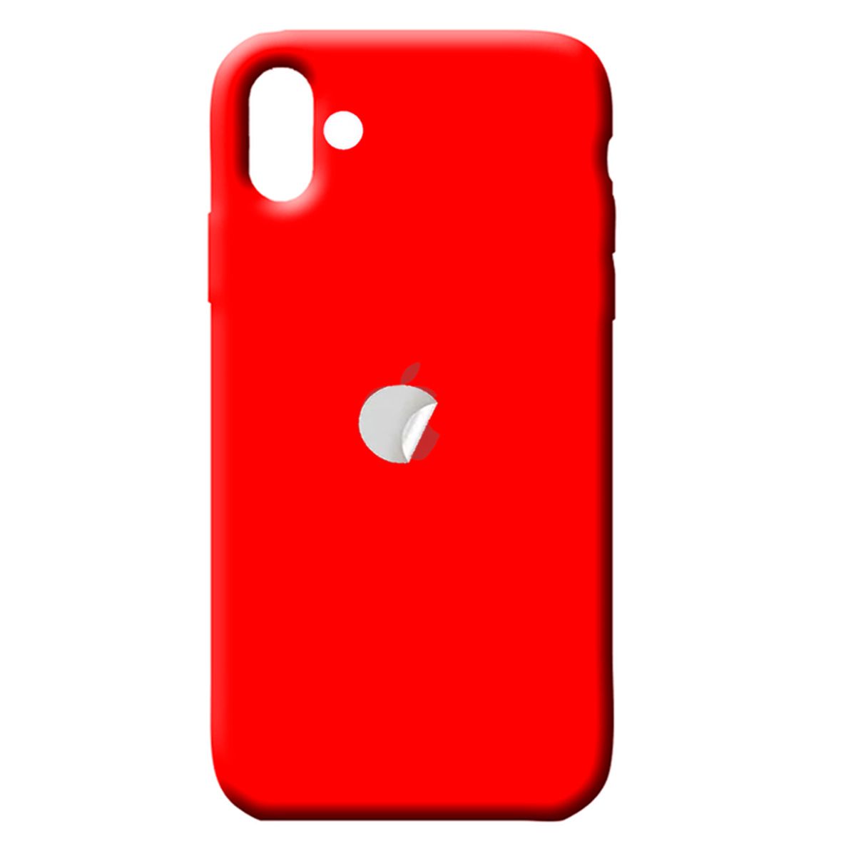 GENERICO - Case Protector Silicone Compatible con iPhone 17 Rojo