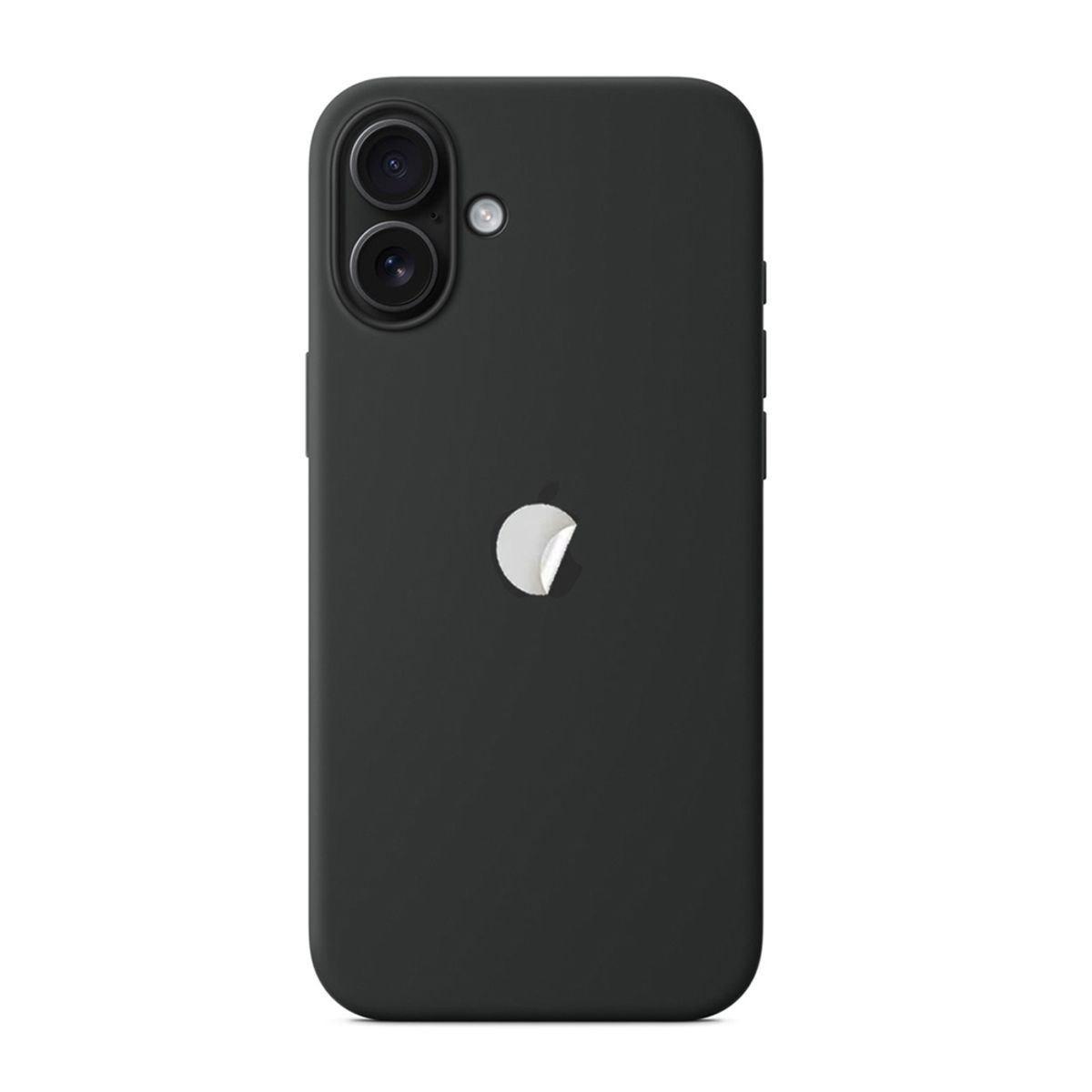 GENERICO - Case Protector Silicone Compatible con iPhone 17 Negro