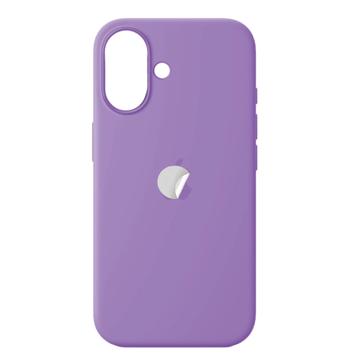 GENERICO - Case Protector Silicone Compatible con iPhone 17 Morado