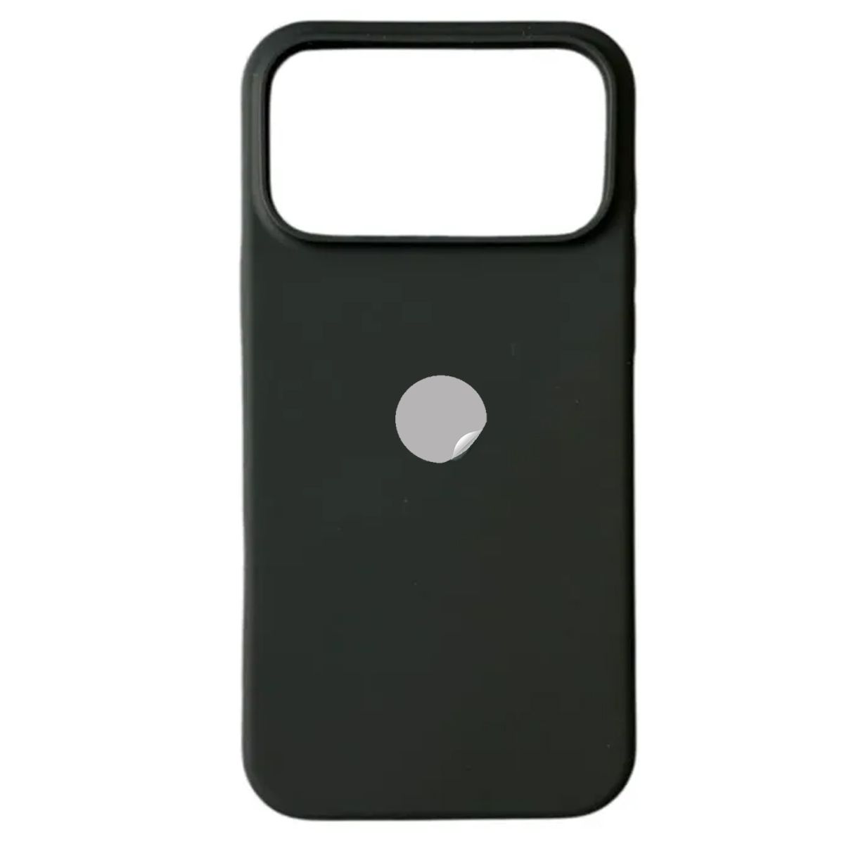 GENERICO - Case Protector Silicone Compatible con iPhone 17 Pro Max Negro