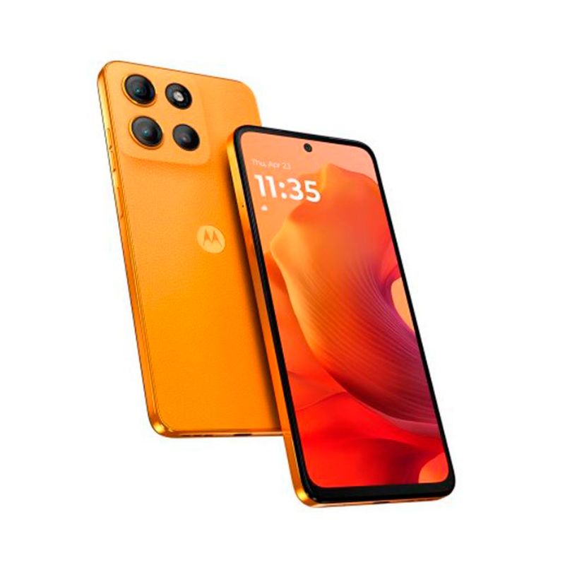 MOTOROLA - CELULAR MOTOROLA MOTO G15 67PULG 256GB 4GB RAM NARANJA PN 135236