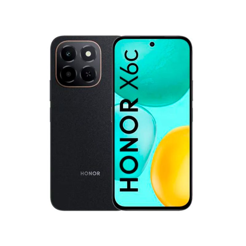HONOR - CELULAR HONOR X6C LCD 661PULG 256 GB 6 GB RAM USB-C NEGRO PN 136514