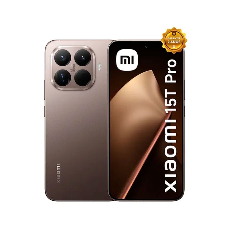 XIAOMI - CELULAR XIAOMI 15T PRO 683PULG 512GB 12GB RAM USB DORADO PN 137434