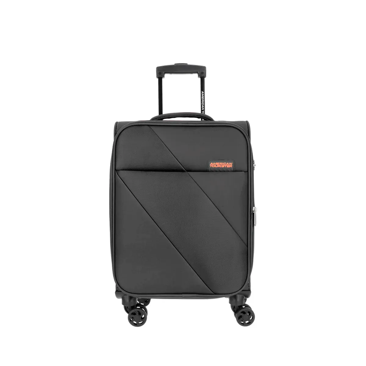 American Tourister - Maleta Sun Break Sp Tsa Exp Cabina Negra Blanda At