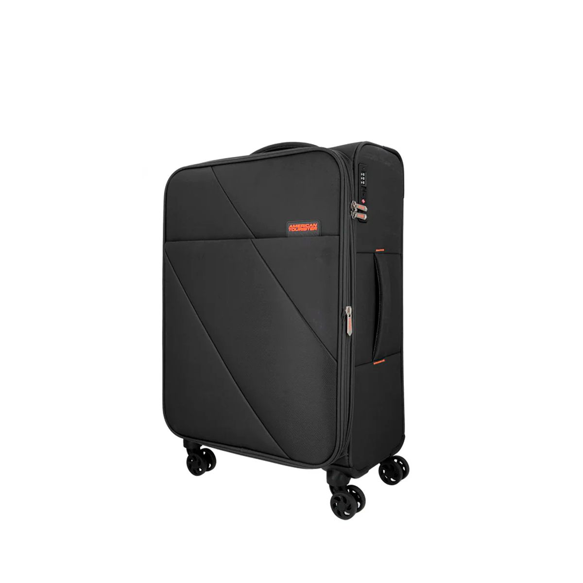 AMERICAN TOURISTER - Maleta Sun Break Sp Tsa Exp Mediana Negra Blanda At