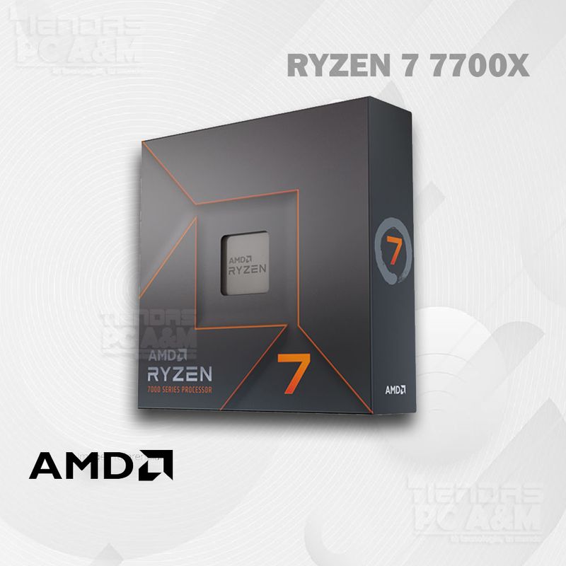 AMD - PROCESADOR AMD RYZEN 7 7700X 4.5/5.4GHZ