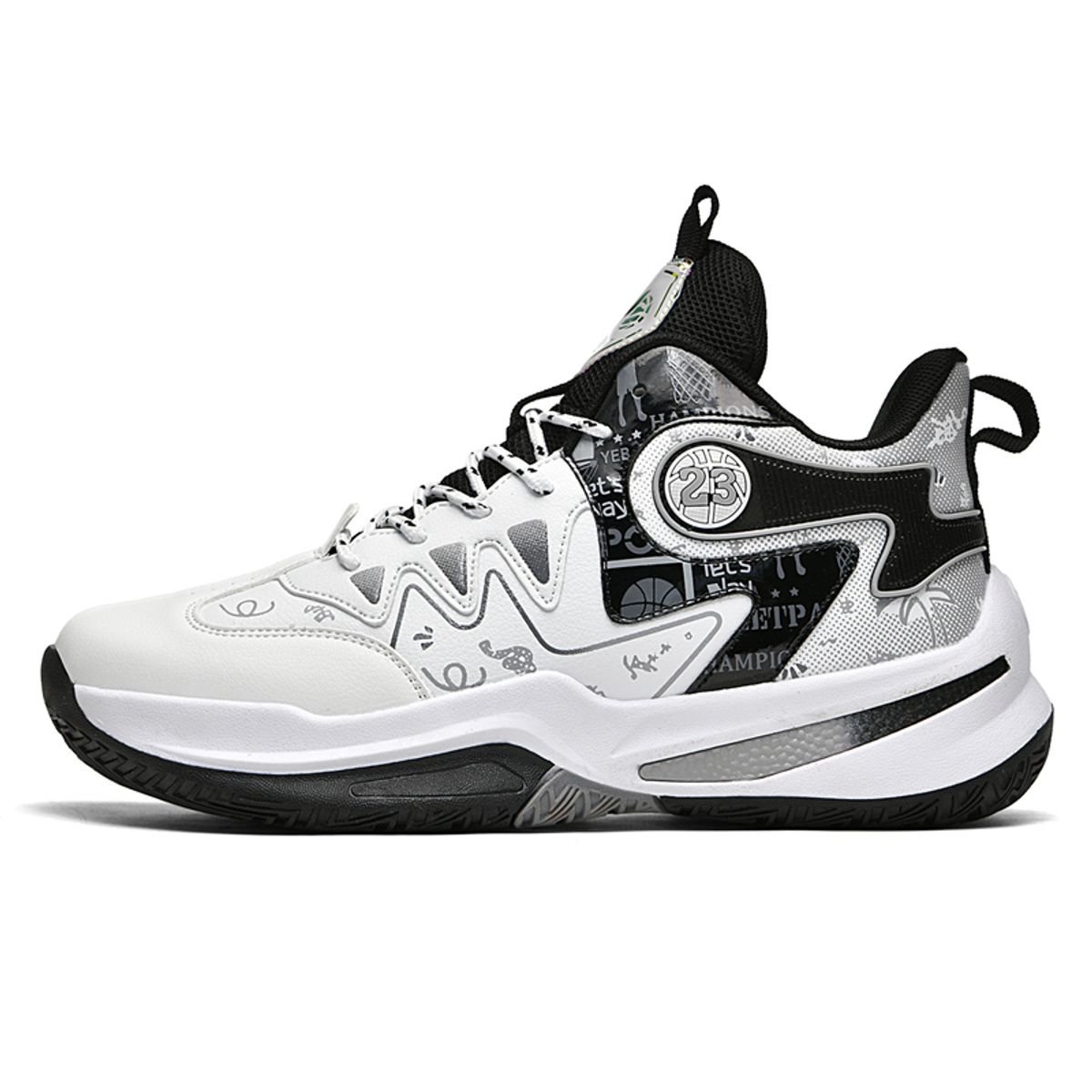 SHANDIAN - Zapatillas Hombre Negro