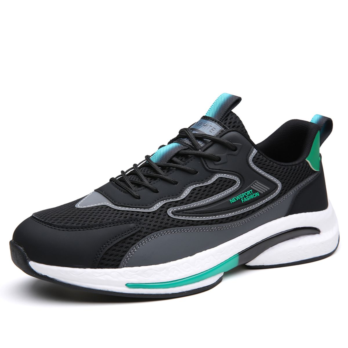 SHANDIAN - Zapatillas Hombre Negro