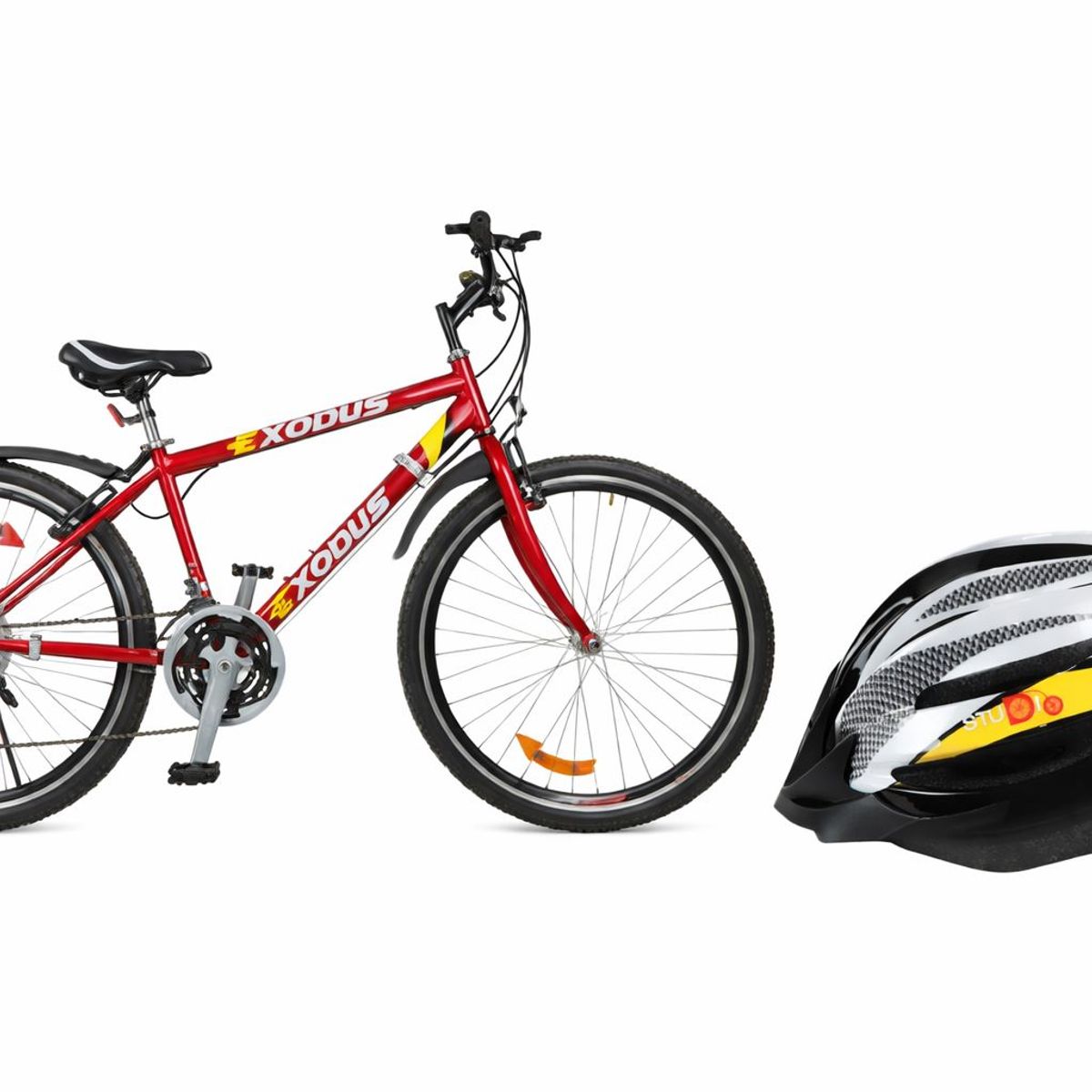 GENERICO - Bicicleta montañera - exodus - aro 26 - 18 velocidades - Casco de obsequio.