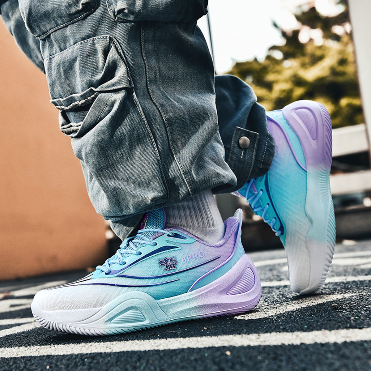 SHANDIAN - Zapatillas Mujer Moradas