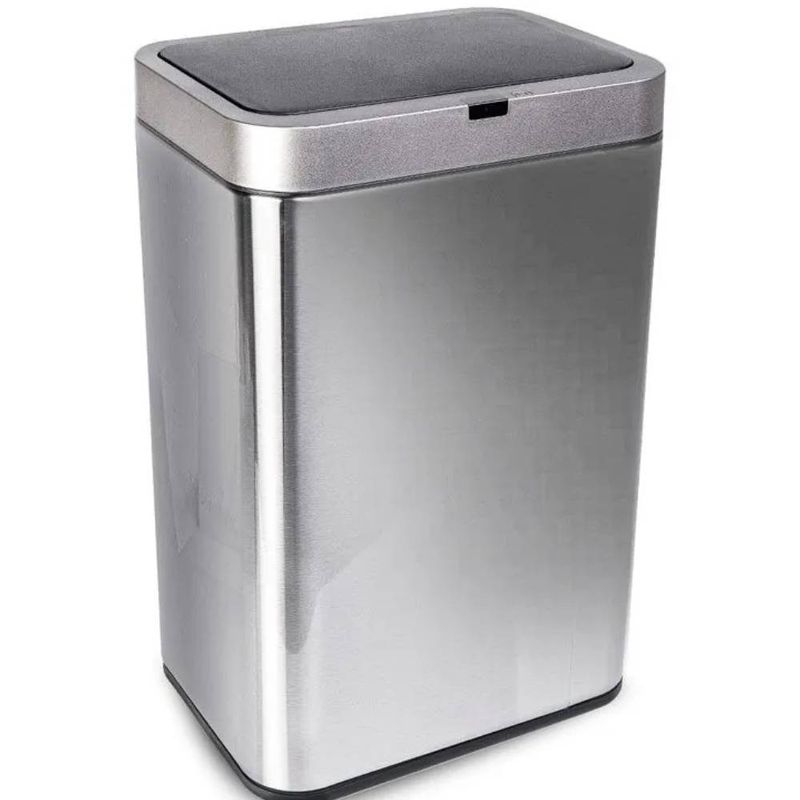ICHIMATSU - Papelera con sensor de Acero Inoxidable 20 L (28x43.3 cm)