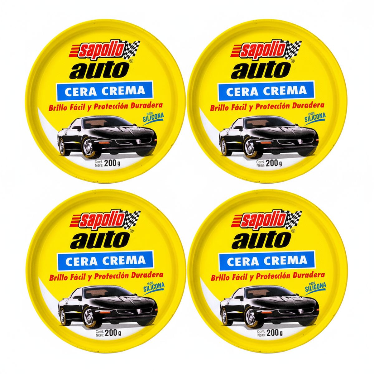 SAPOLIO - Cera para Autos Sapolio 4 und
