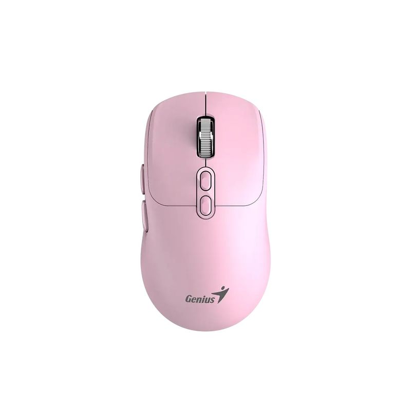 GENIUS - MOUSE GENIUS DUAL WIRELESS  BT NX-8080S IA COPILOT SILENT ROSADO