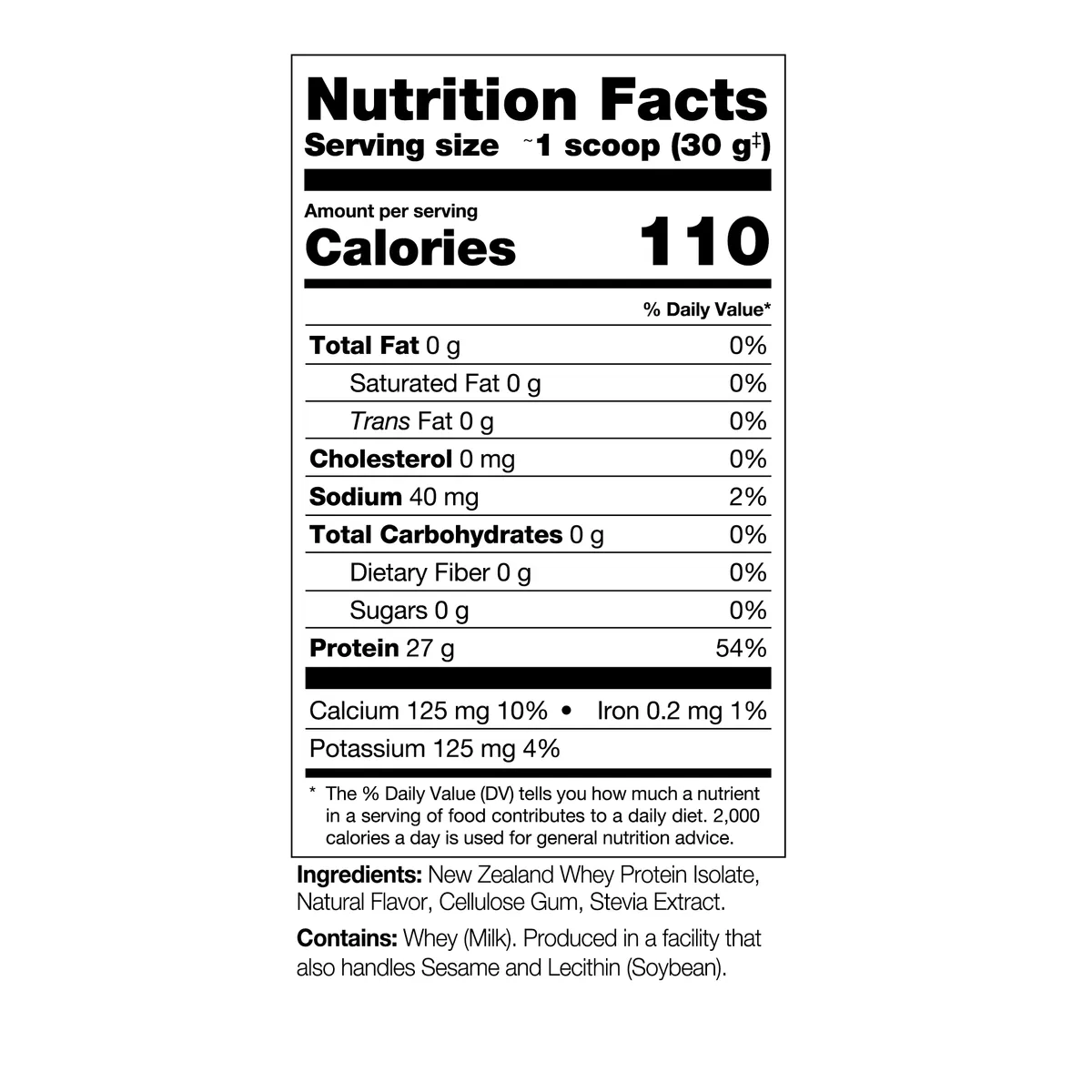 GENERICO - Proteína Isolate Diesel Perfect Sports 5 lb Sin Lactosa Sabor Strawberry