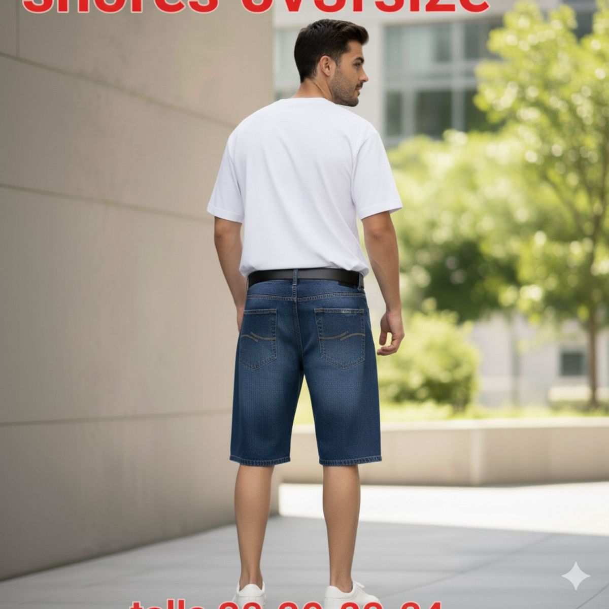 GENERICO - SHORT JEAN OVER FOCALIZADO