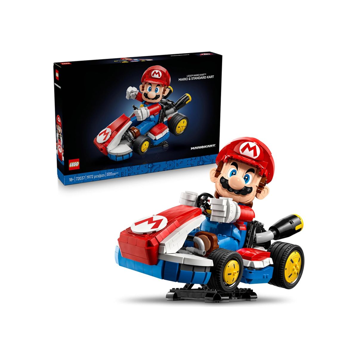 LEGO - LEGO Super Mario Kart Standard Kart 1972 Piezas 72037