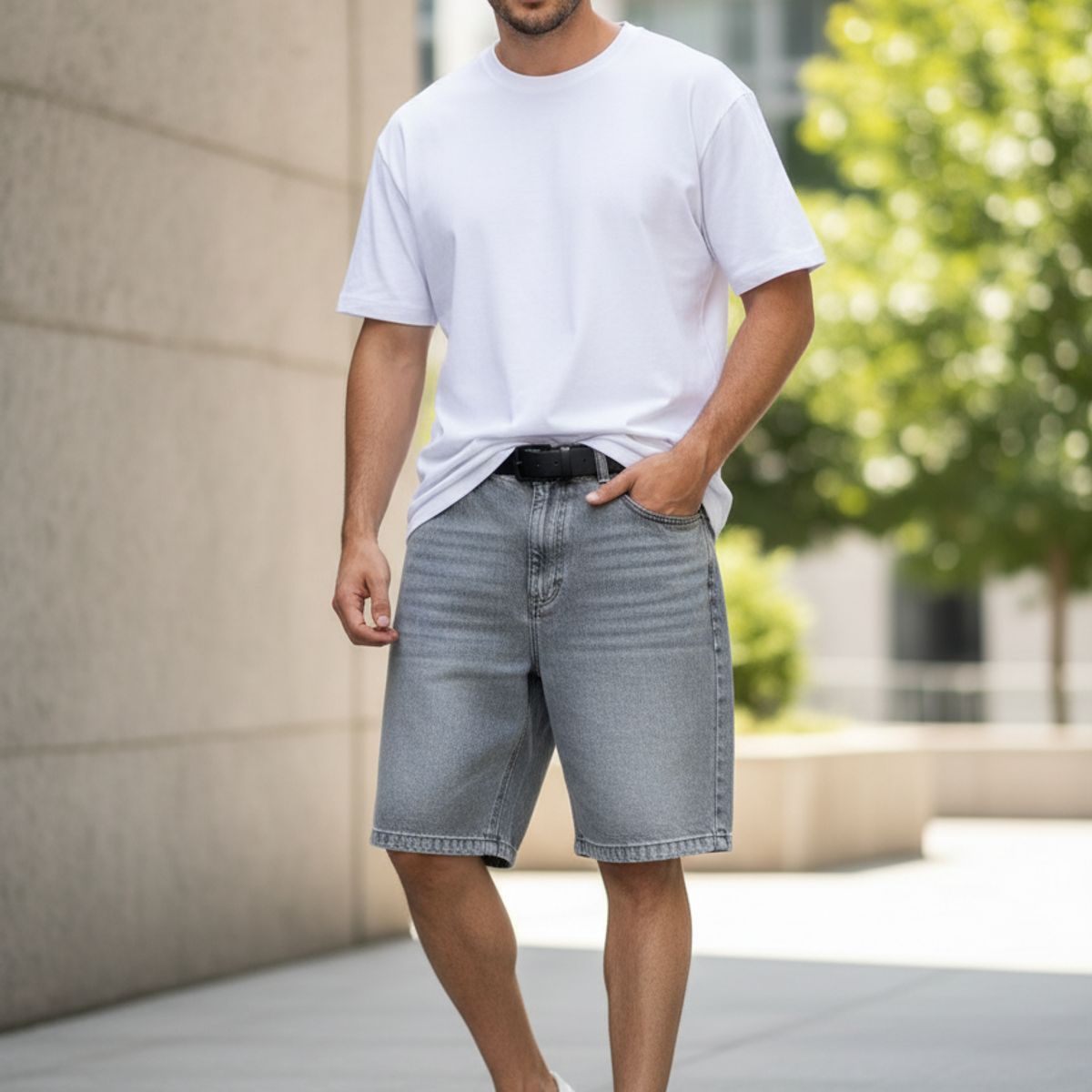 GENERICO - SHORT JEAN OVER FOCALIZADO