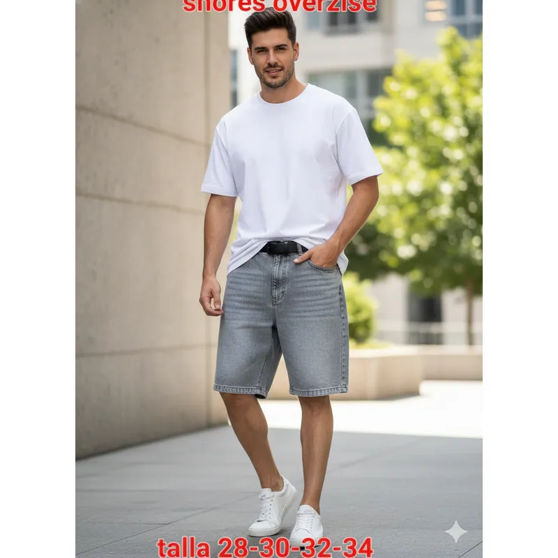 GENERICO - SHORT JEAN OVER FOCALIZADO
