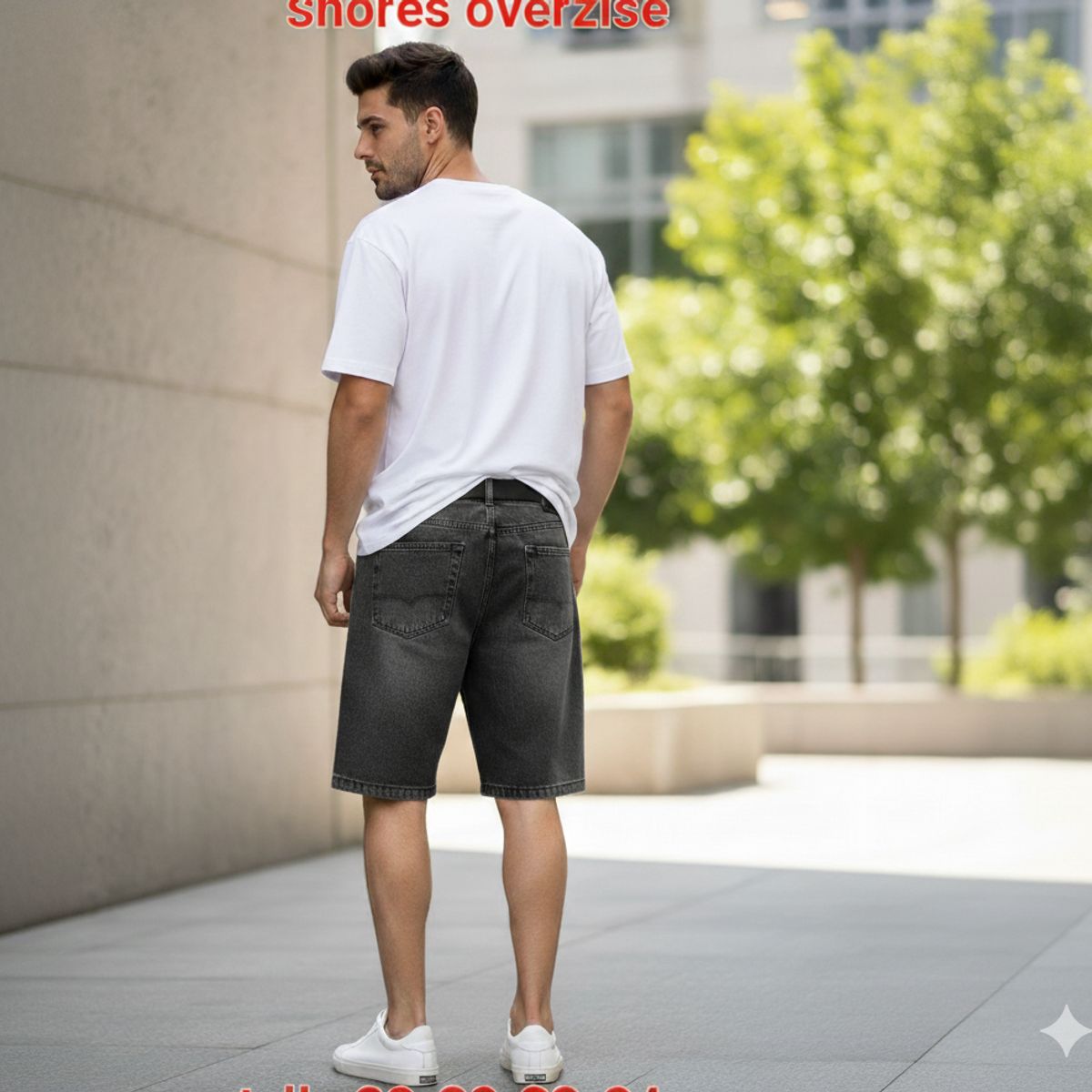 GENERICO - SHORT JEAN OVER FOCALIZADO