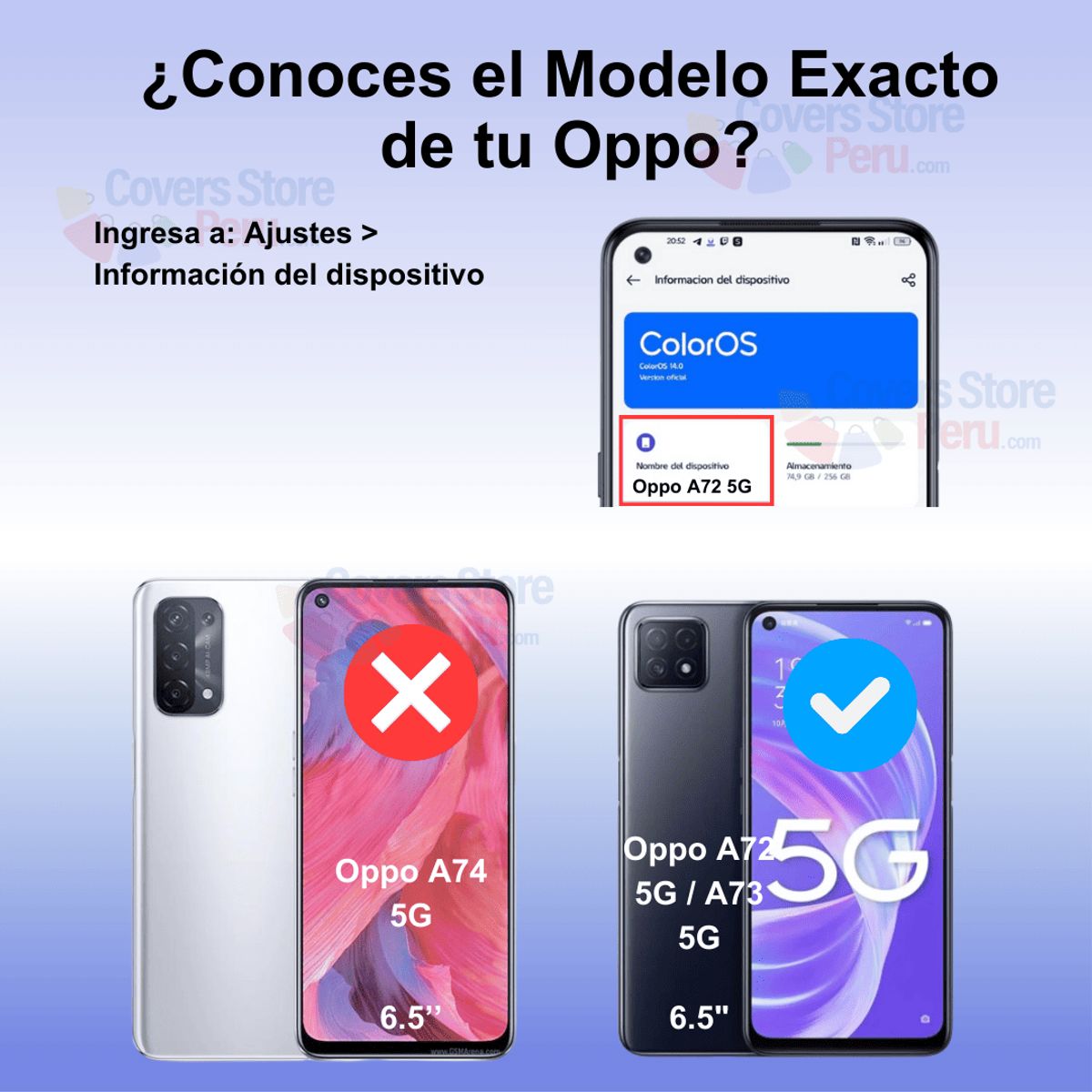 GENERICO - Mica para Oppo A72 5G Protector 21D Antishock