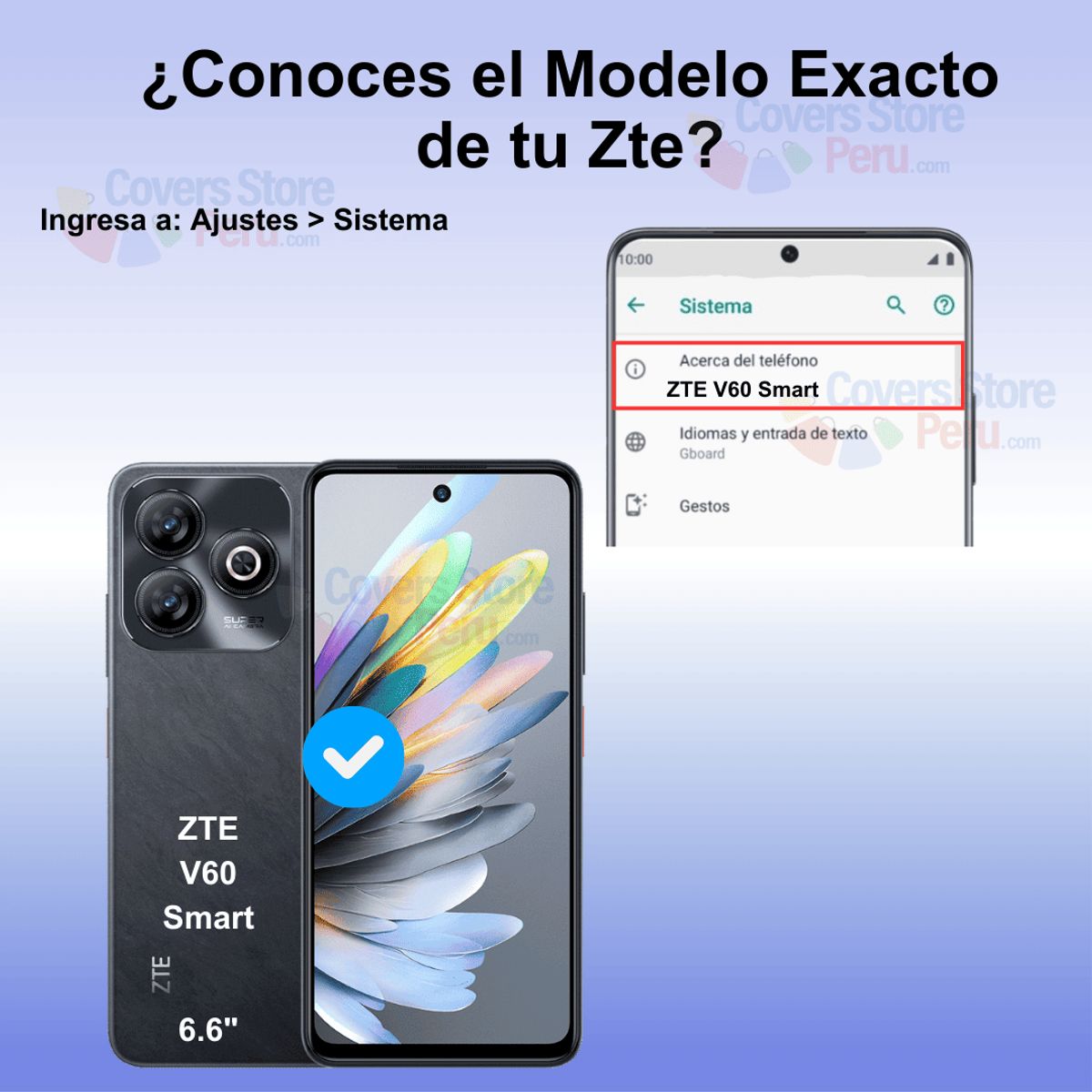 GENERICO - Mica para Zte V60 Smart Protector 21D Antishock