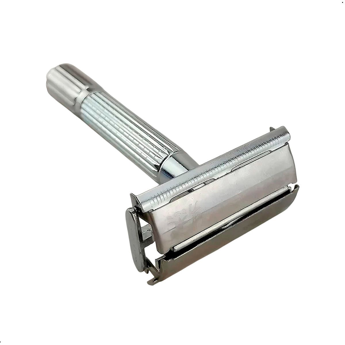 GENERICO - Maquina De Afeitar Clasico Afeitadora Con Estuche Doble Filo