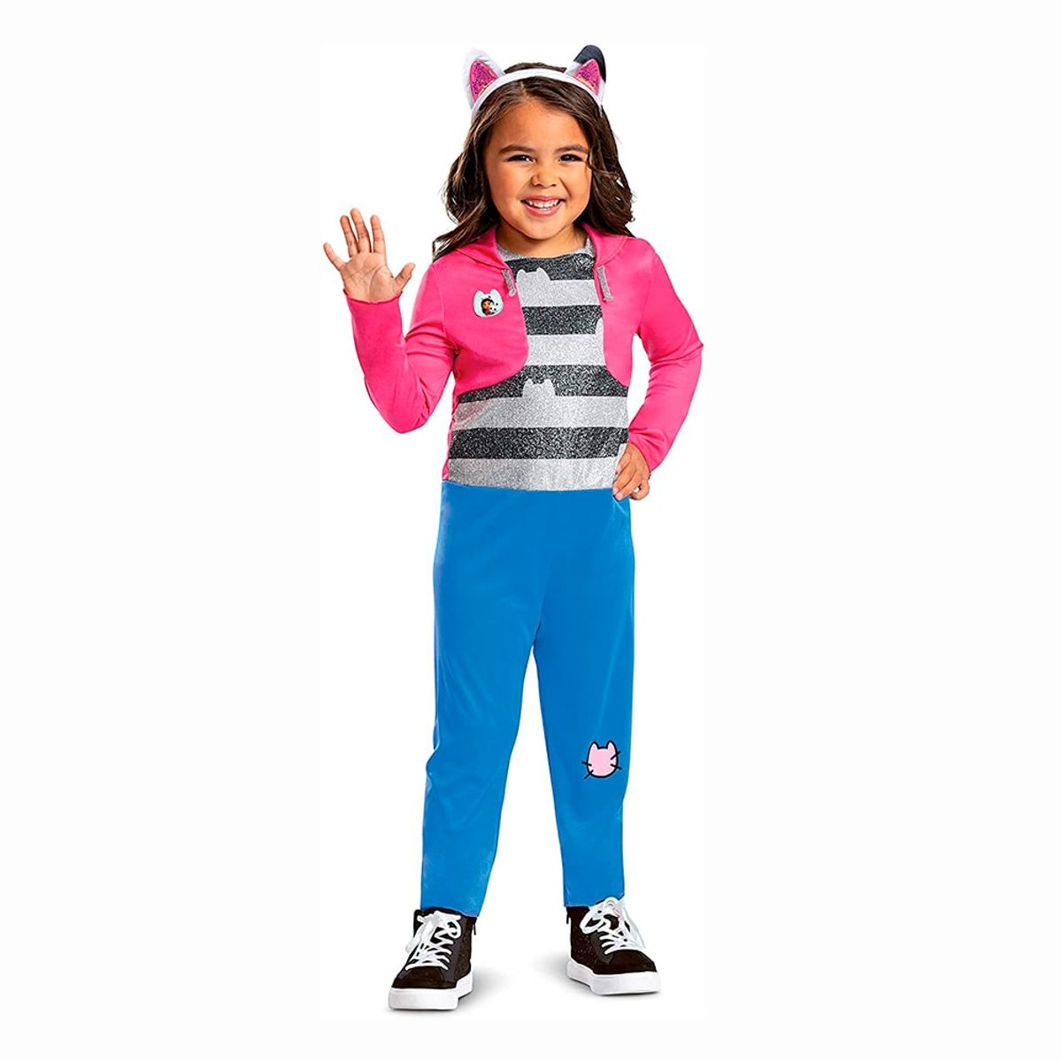 LA CASA DE GABBY - Disfraz Niña Enterizo Gabby y su Casa de Muñecas