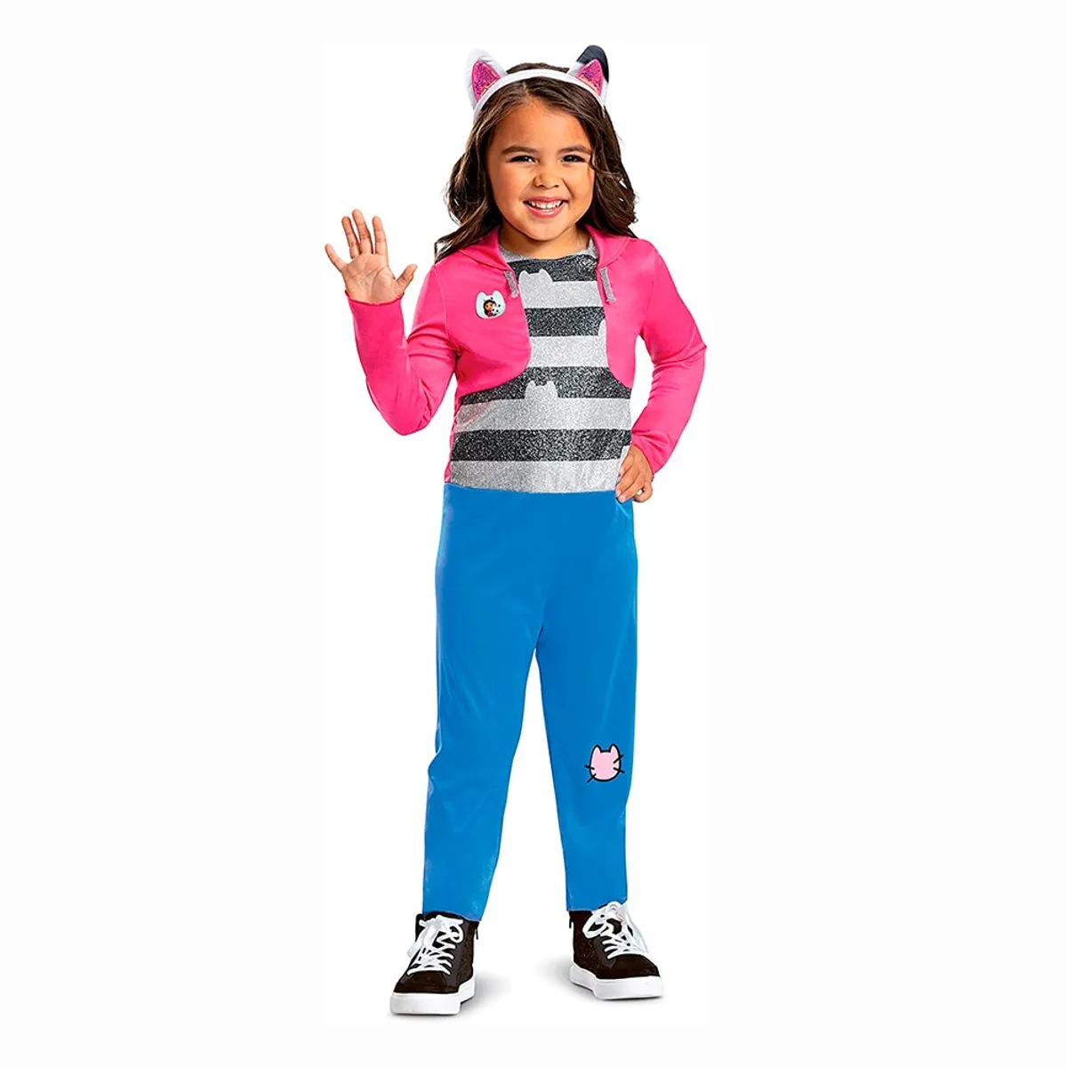 LA CASA DE GABBY - Disfraz Niña Enterizo Gabby y su Casa de Muñecas