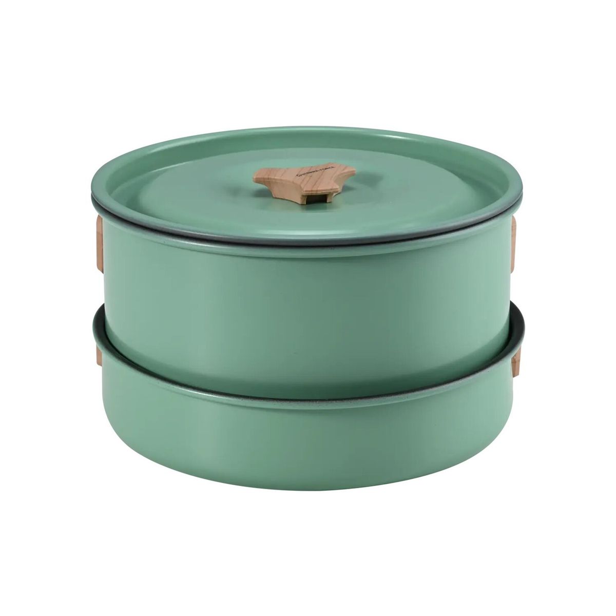 TERRA FORCE - Set Ollas Aluminio Camping 4 Piezas Turquesa