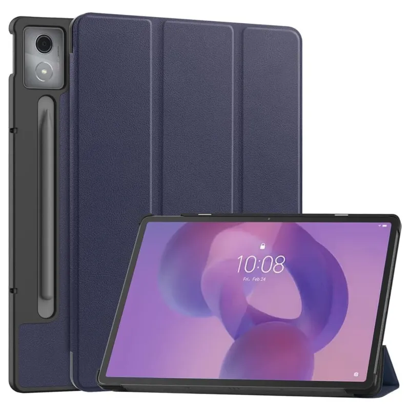 GENERICO - Funda Protector imantado para Lenovo Idea Tab Pro de 12 .7" - AZUL