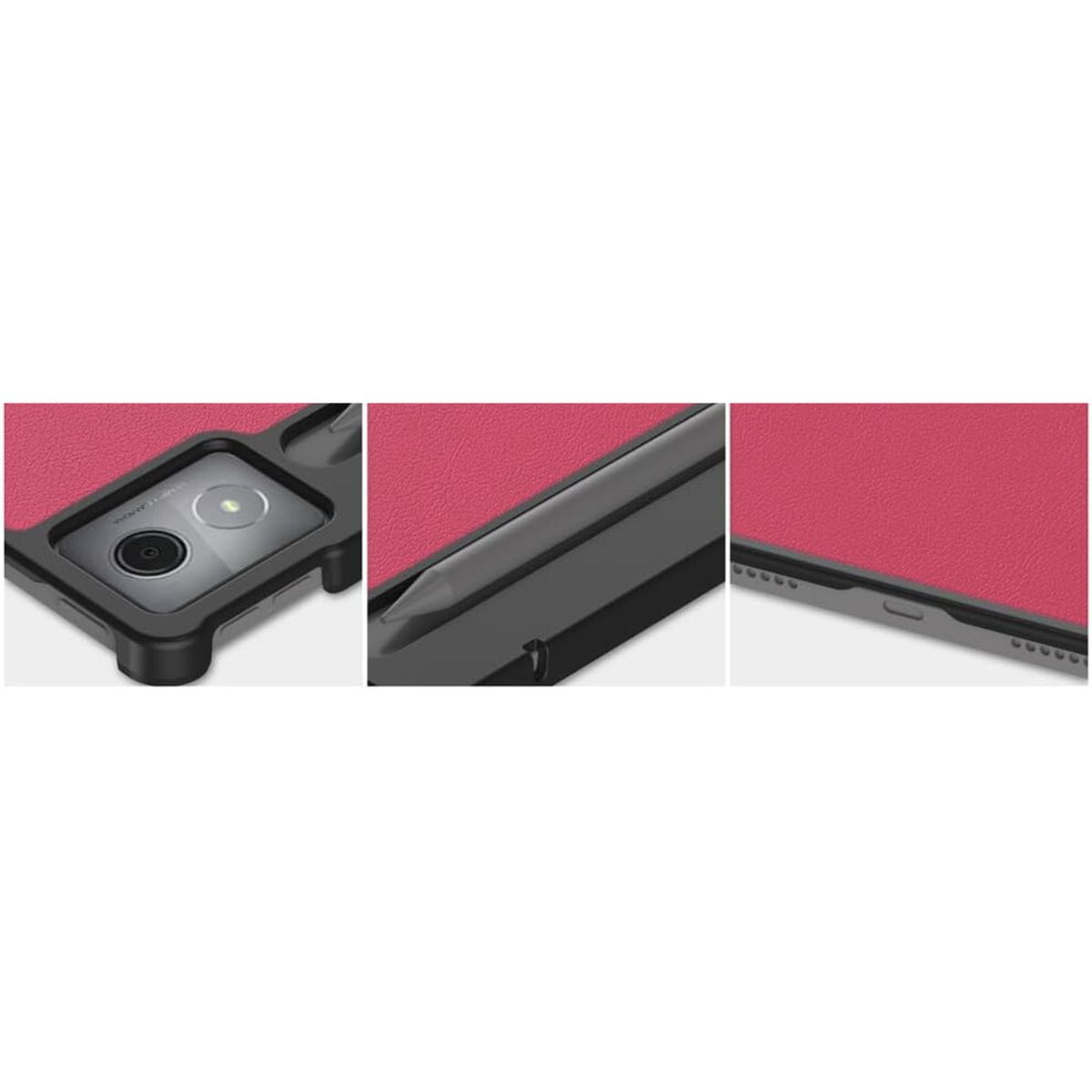 GENERICO - Funda Protector imantado para Lenovo Idea Tab Pro de 12 .7" - FUCSIA